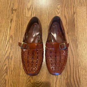 Men’s Nordstrom Handwoven Slip-On Dress Shoes (BROWN, 13)